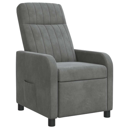 Recliner Mørkegrå Velour (V)