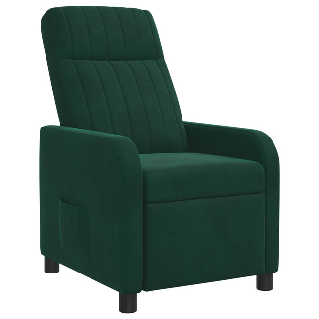 Recliner Mørkegrøn Velour (V)