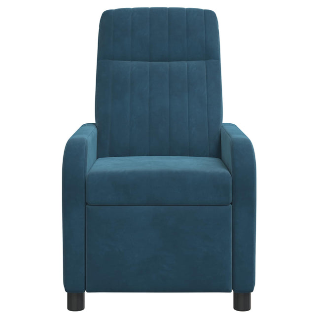Recliner Blå Velour (V)