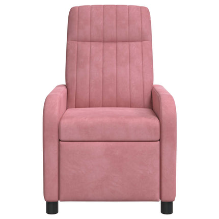 Massage Lænestol Lyserød Velour (V)