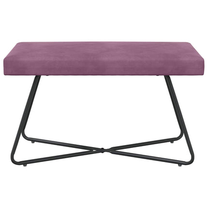 bænk Lilla 80 x 40 x 45 cm Fløjl