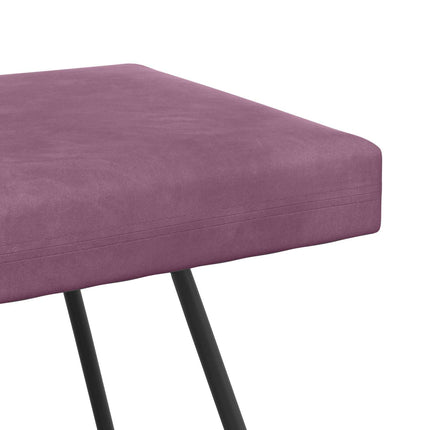 bænk Lilla 110 x 40 x 45 cm Fløjl
