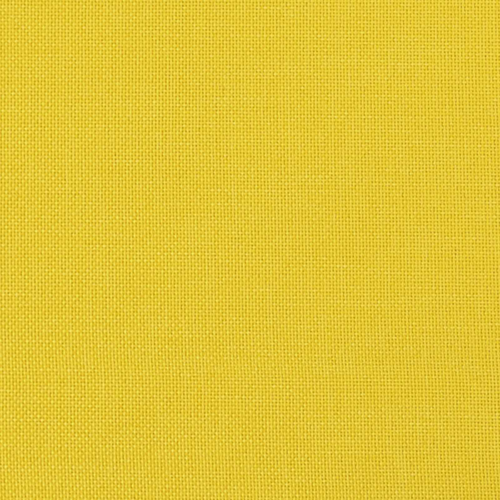 Bænk med knap tufting Lys Gul 80 x 40 x 46 cm Stof
