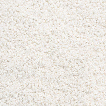 bænk Ensfarvet Cremefarvet 60 x 40 x 45 cm Bouclé