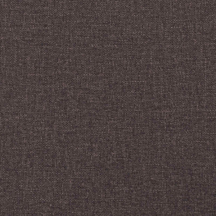 Dobbeltlagret bænk Mørk Brun 60 x 40 x 46 cm Stof