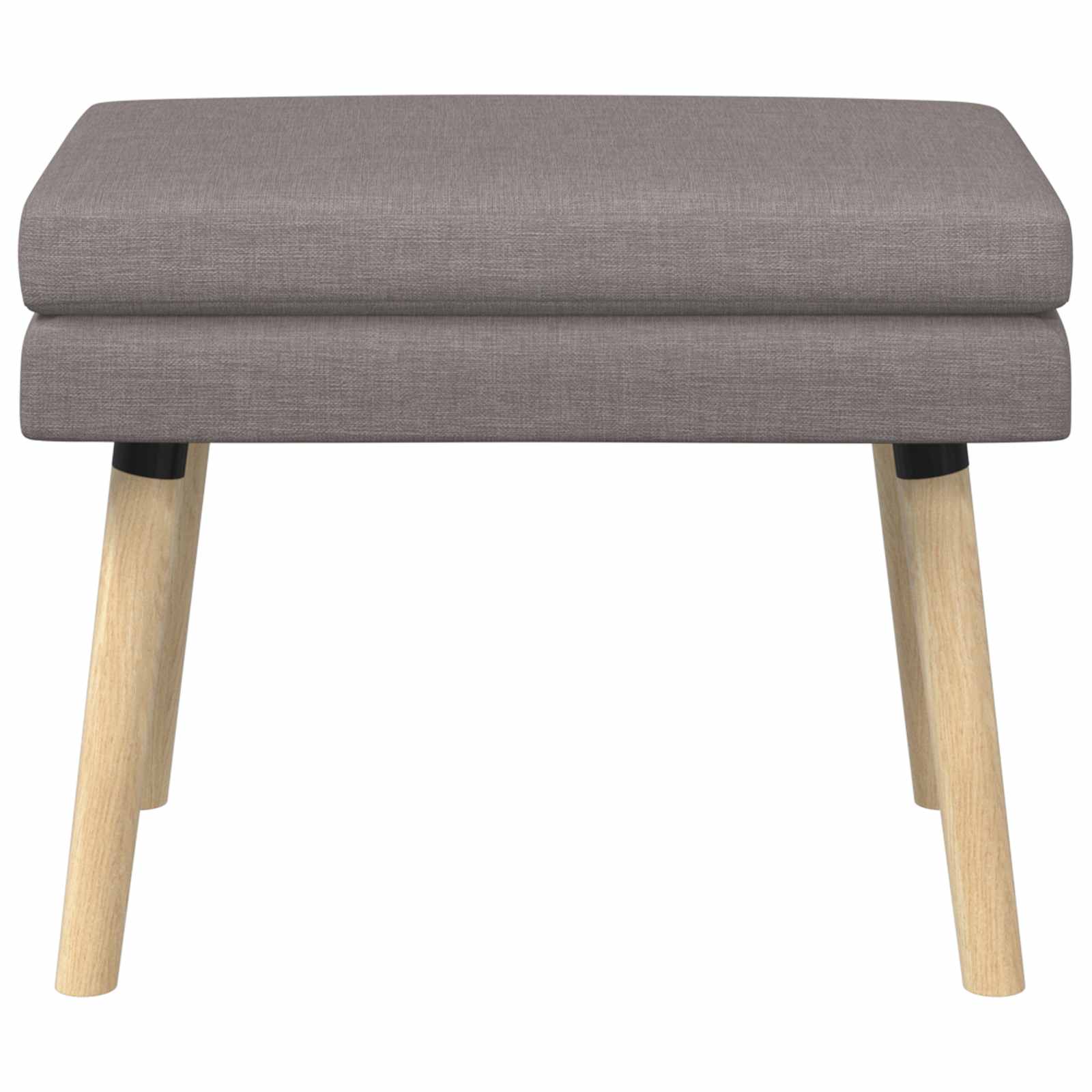 Dobbeltlagret bænk Gråbrun 60 x 40 x 46 cm Stof