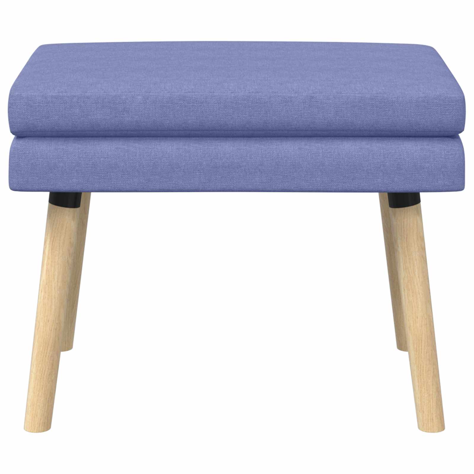 Dobbeltlagret bænk Jeans blå 60 x 40 x 46 cm Stof