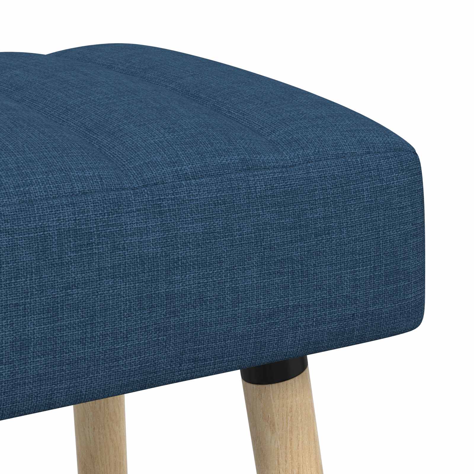 Kanalpuddet Bænk Blå 60 x 40 x 45 cm Stof