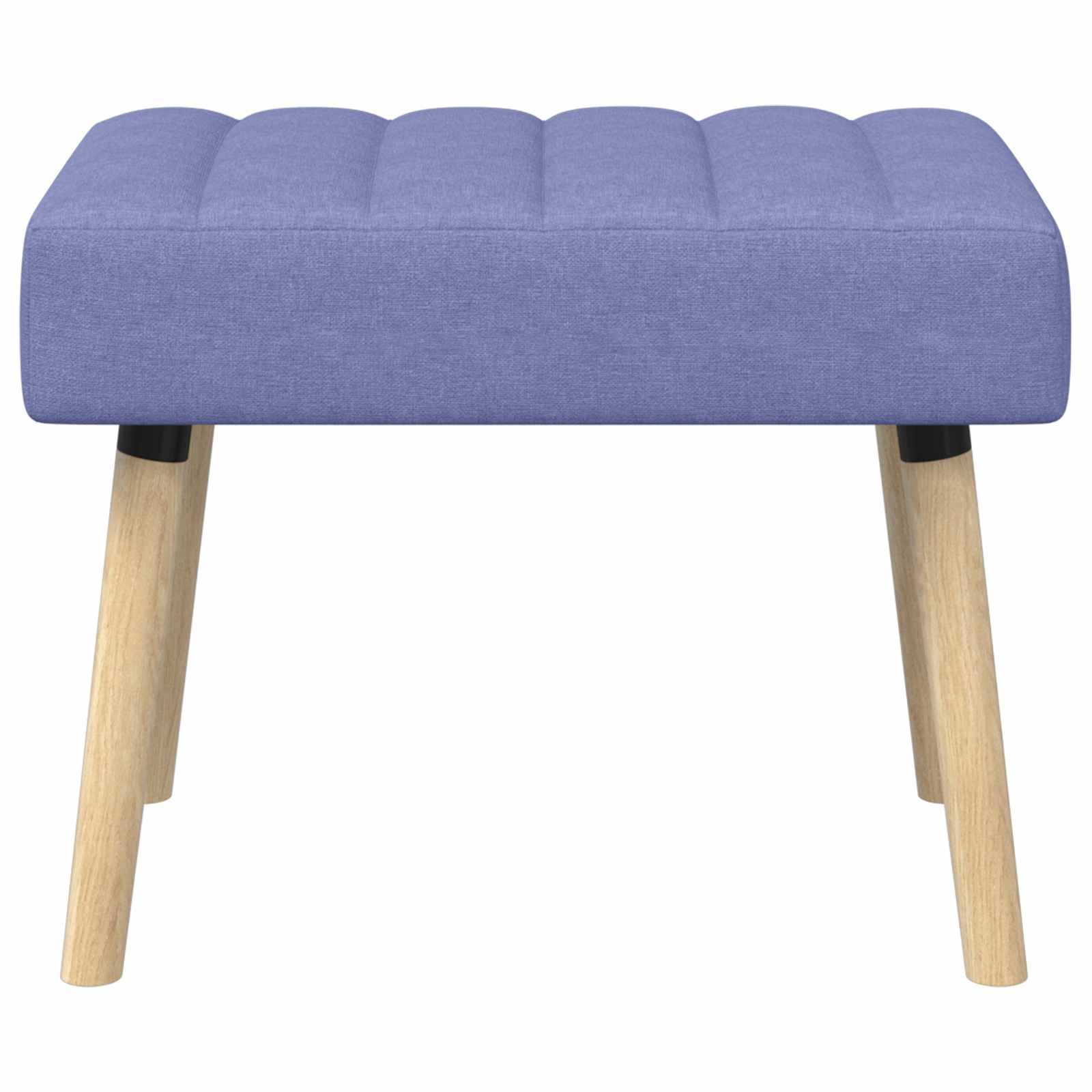 Kanalpuddet Bænk Jeans blå 60 x 40 x 45 cm Stof