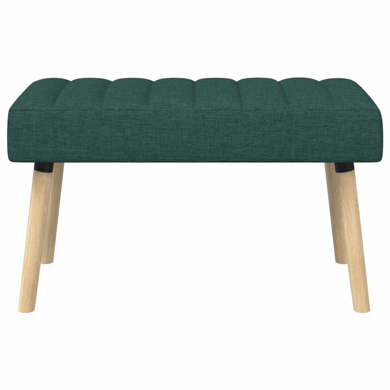 Kanalpuddet Bænk Mørkegrøn 80 x 40 x 46 cm Stof