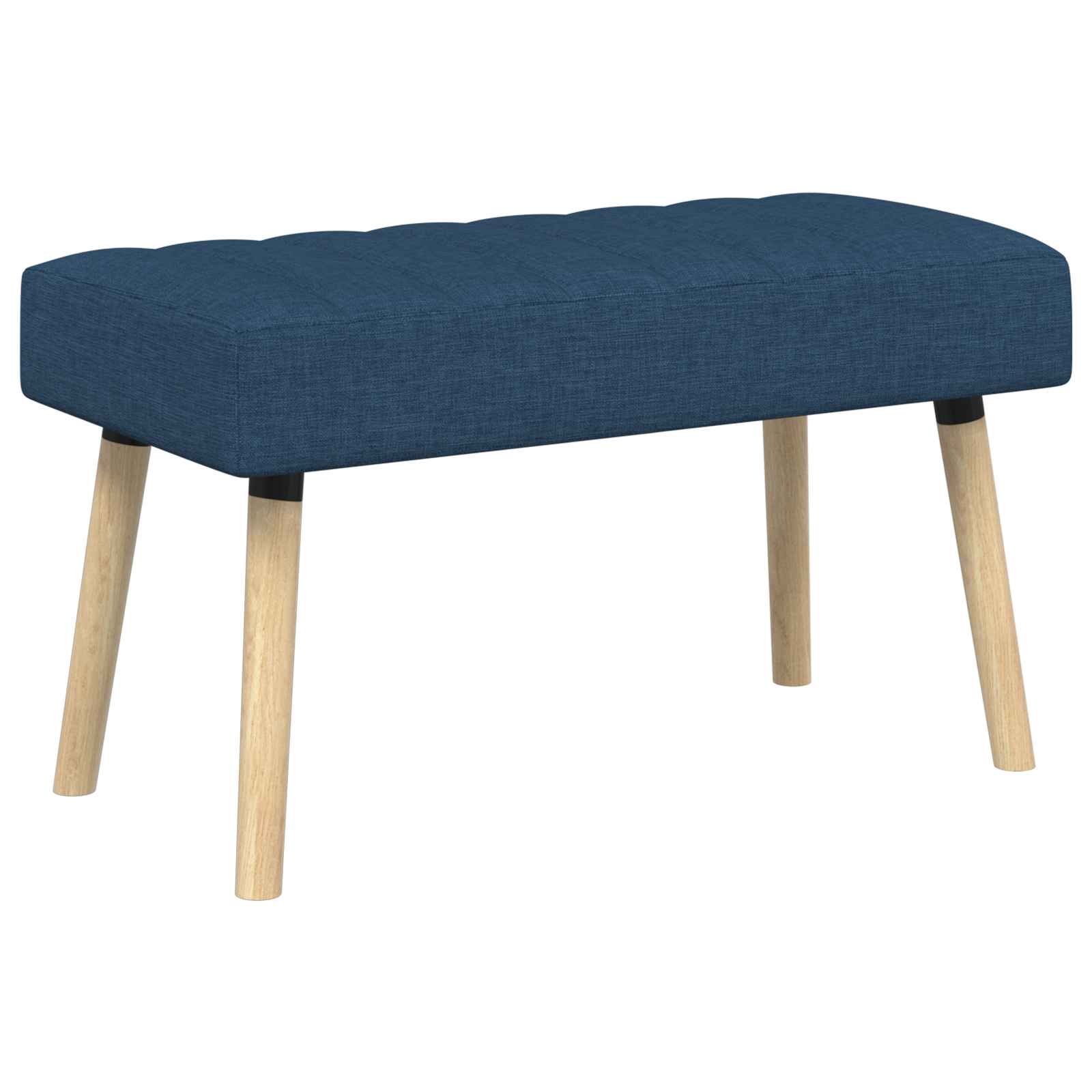 Kanalpuddet Bænk Blå 80 x 40 x 46 cm Stof