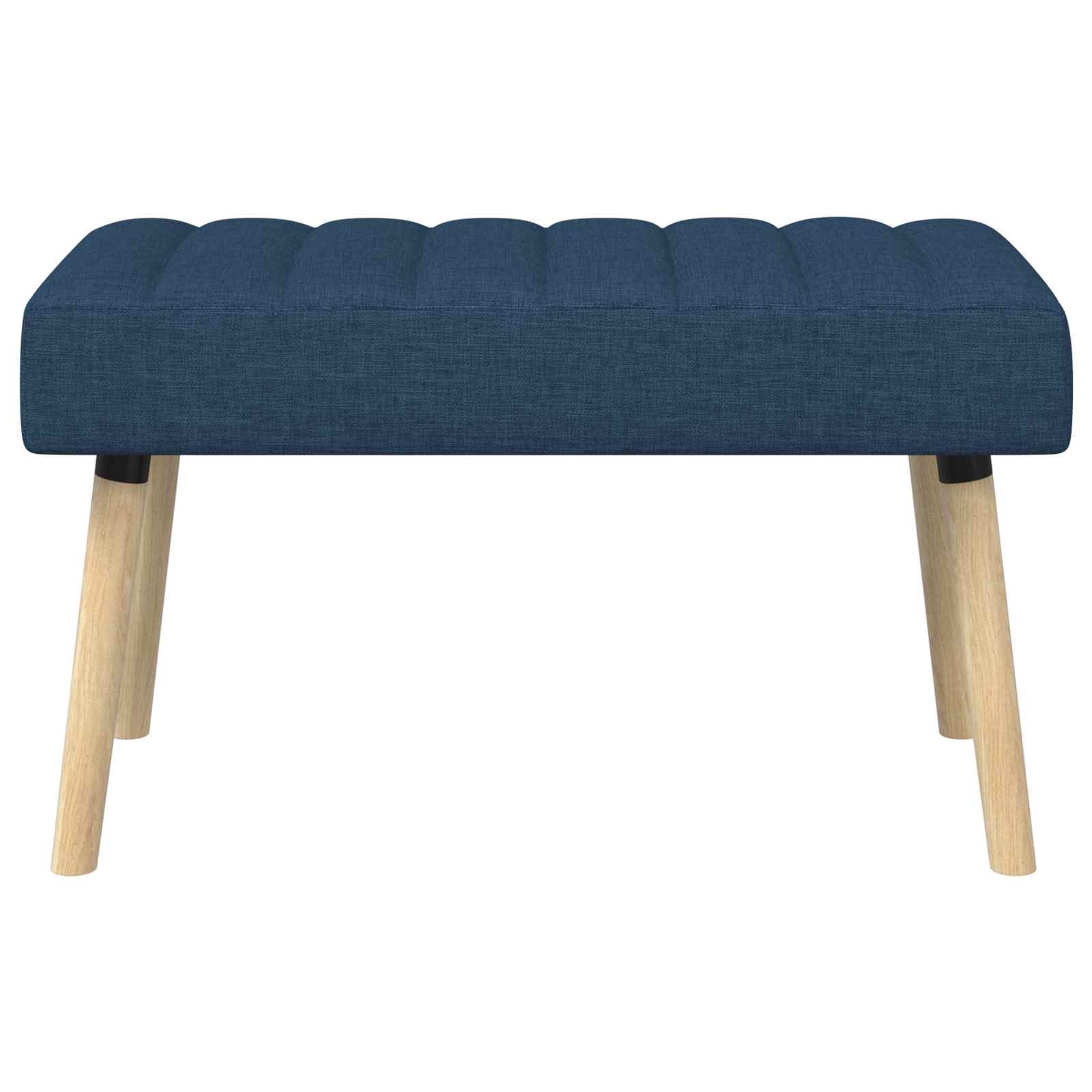 Kanalpuddet Bænk Blå 80 x 40 x 46 cm Stof