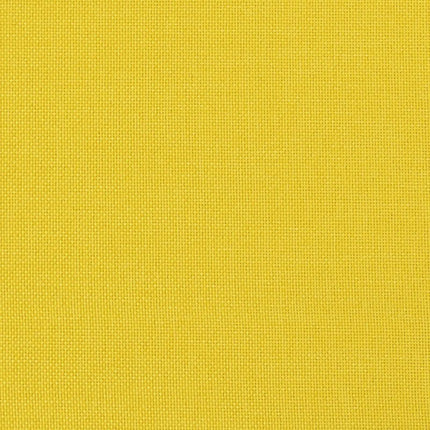 Kanalpuddet Bænk Lys Gul 80 x 40 x 46 cm Stof