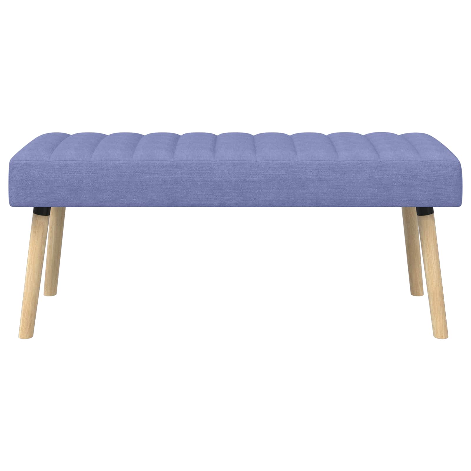 Kanalpuddet Bænk Jeans blå 110 x 40 x 46 cm Stof