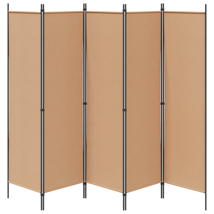 5-panel rumdeler Beige 250 x 180 cm Stof
