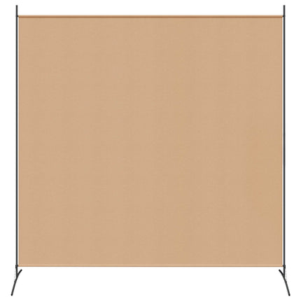Enkelt Panel Rumbeskyder Beige 175 x 180 cm Stof