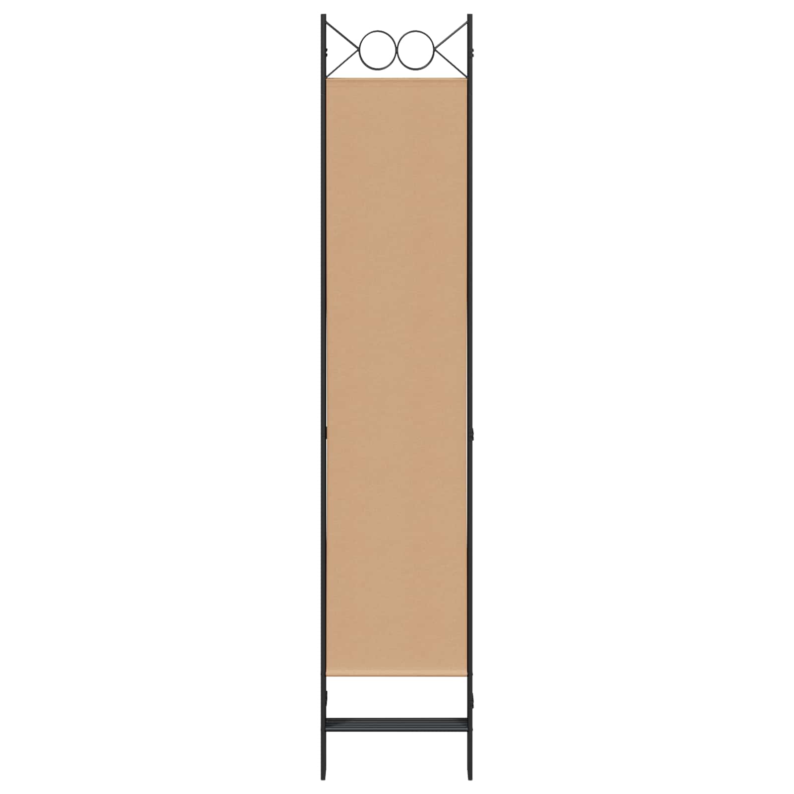 5-panel rumdeler Beige 200 x 200 cm Stof
