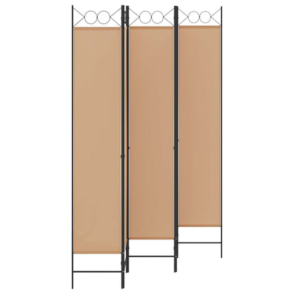 5-panel rumdeler Beige 200 x 220 cm Stof