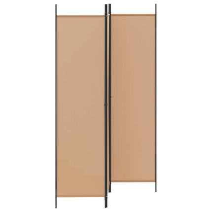 3-panel rumdeler Beige 150 x 200 cm Stof