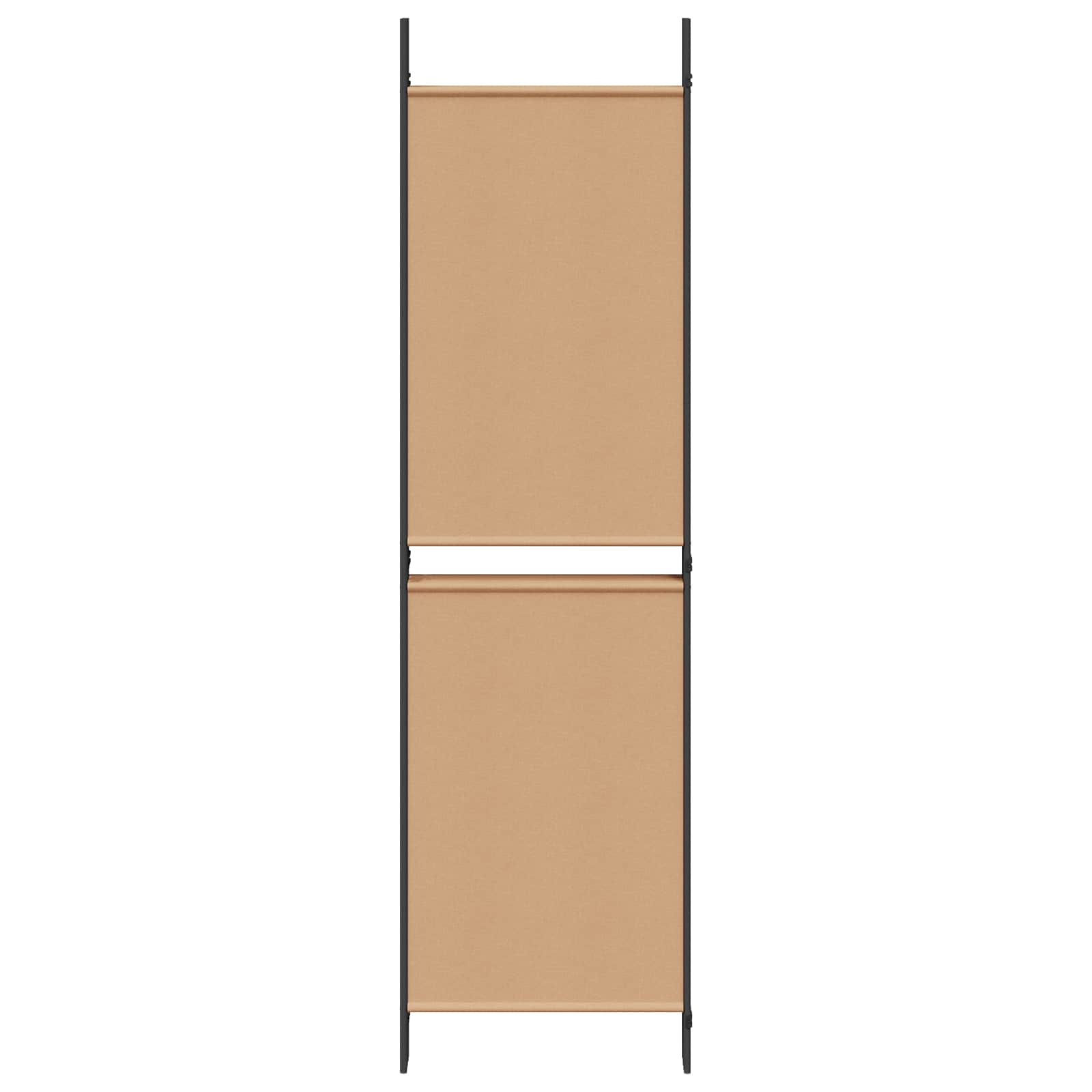 5-panel rumdeler Beige 250 x 180 cm Stof