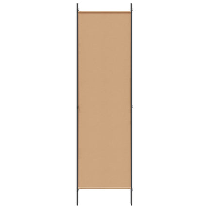 4-panel rumdeler Beige 200 x 200 cm Stof