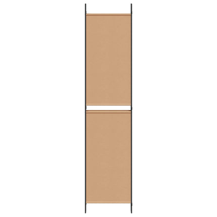 5-panel rumdeler Beige 250 x 220 cm Stof