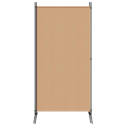 2-panels rumdeler Beige 175 x 180 cm Stof