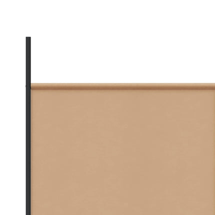 2-panels rumdeler Beige 348 x 180 cm Stof