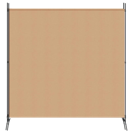 4-panel rumdeler Beige 525 x 180 cm Stof