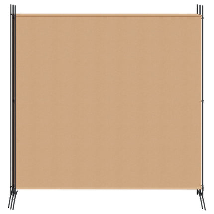 4-panel rumdeler Beige 698 x 180 cm Stof