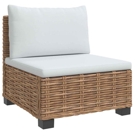 4 stk. Rattan Loungesæt med Puder GENDT Naturlig rattan