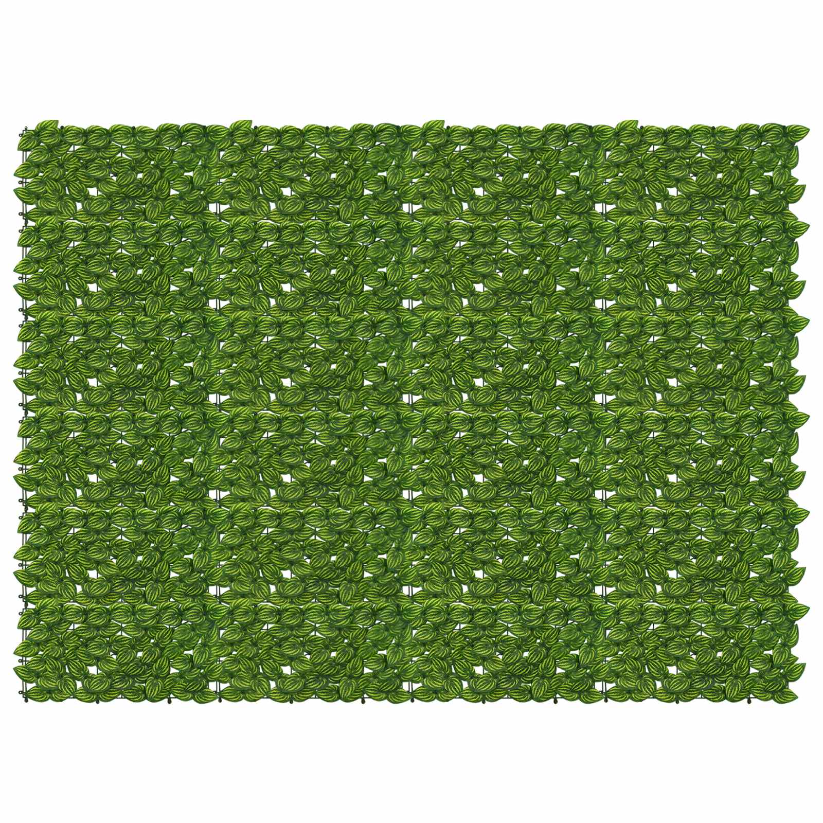 Altanscreen med blade Grøn og Gul 200 x 150 cm