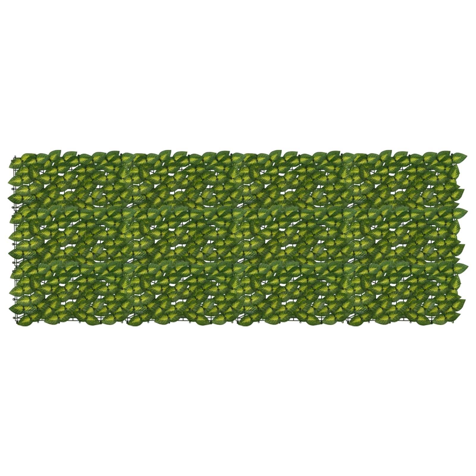 Altanscreen Med Blade Grøn Og Gul 200 X 75 Cm - Vidaxl