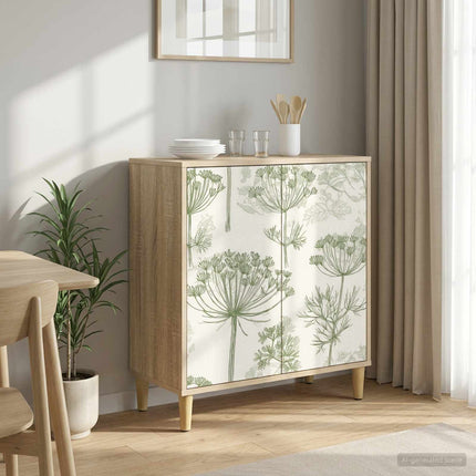 Sideboard GOTHA Sonoma-eg 69 x 33 x 75 cm Konstrueret træ