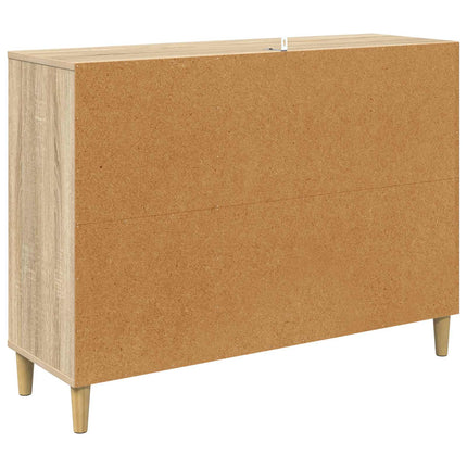Sideboard ESSEN Sonoma-eg 102 x 33 x 75 cm Konstrueret træ