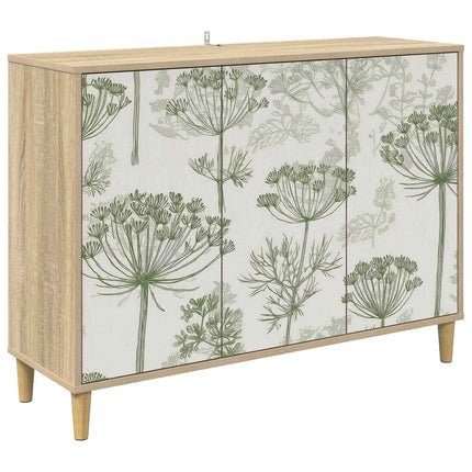 Sideboard GOTHA Sonoma-eg 102 x 33 x 75 cm Konstrueret træ