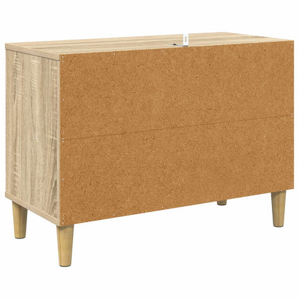 TV-skab ELBURG 69 x 33 x 50 cm Sonoma-eg Konstrueret træ