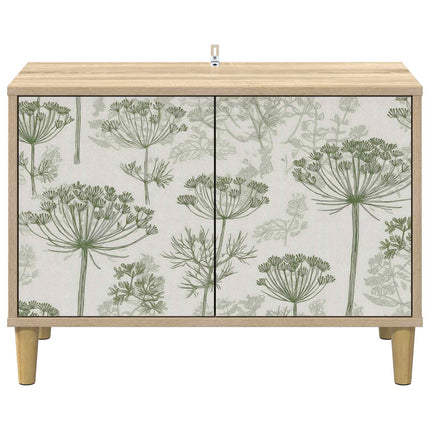 TV-skab GOTHA 69 x 33 x 50 cm Sonoma-eg Konstrueret træ