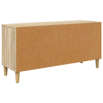 TV-skab BREMEN 102 x 33 x 50 cm Sonoma-eg Konstrueret træ