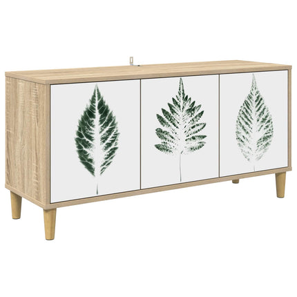TV-skab HANAU 102 x 33 x 50 cm Sonoma-eg Konstrueret træ
