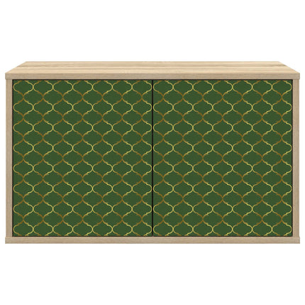 Væghængt TV Skab GELEEN 69 x 33 x 40 cm Sonoma-eg