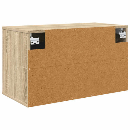 Væghængt TV Skab HEESCH 69 x 33 x 40 cm Sonoma-eg