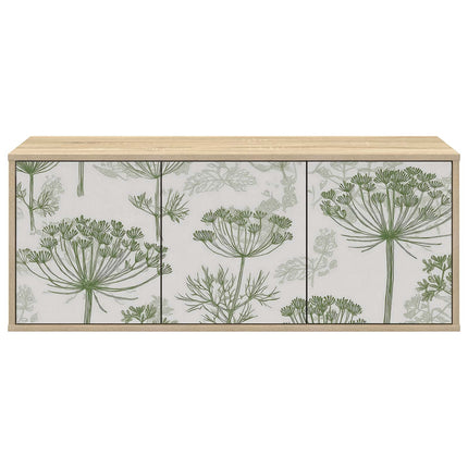 Væghængt TV Skab GOTHA 102 x 33 x 40 cm Sonoma-eg