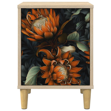 Natskab LOCHEM Sonoma-eg 36 x 33 x 50 cm Konstrueret træ