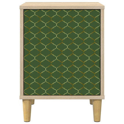 Natskab GELEEN 2 stk. Sonoma-eg 36 x 33 x 50 cm Konstrueret træ