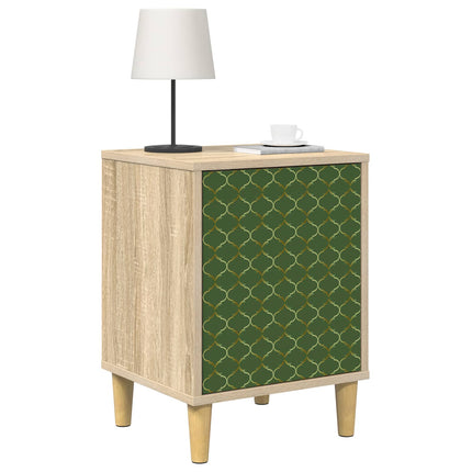 Natskab GELEEN 2 stk. Sonoma-eg 36 x 33 x 50 cm Konstrueret træ