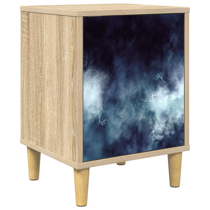 Natskab RAALTE Sonoma-eg 36 x 33 x 50 cm Konstrueret træ