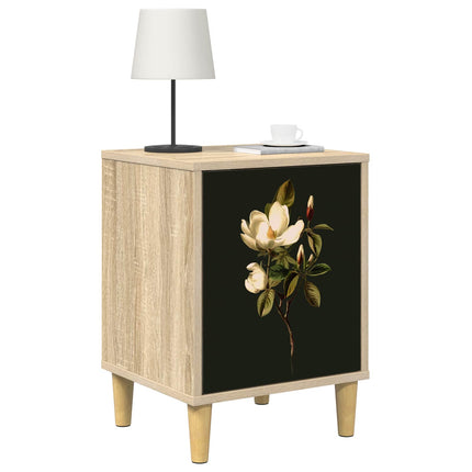 Natskab BREMEN 2 stk. Sonoma-eg 36 x 33 x 50 cm Konstrueret træ