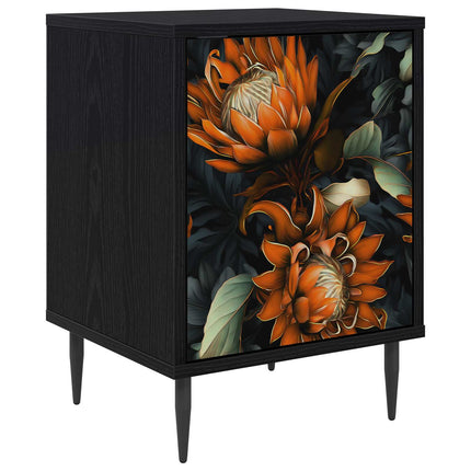 Natskab LOCHEM Sort eg 36 x 33 x 51 cm Konstrueret træ