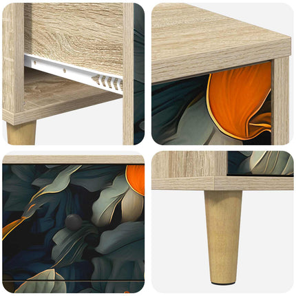 Natskab LOCHEM Sonoma-eg 36 x 33 x 60 cm Konstrueret træ